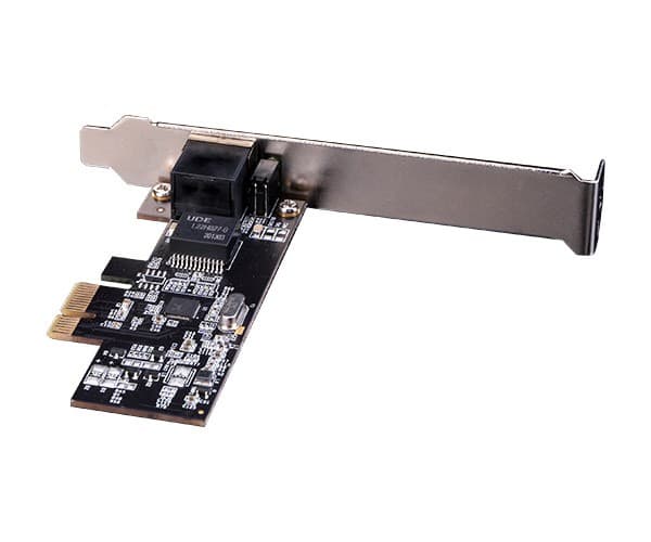 Akasa AK-PCCE25-01, Intern, Koblet med ledninger (ikke trådløs), PCI Express, Ethernet, 2500 Mbit/s