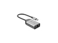 Miniatyrbild 5 av 5: HYPER HD425B, USB 3.2 Gen 1 (3.1 Gen 1) Type-C, 2500 Mbit/s, Rostfritt stål, RJ-45, USB, 60,5 mm