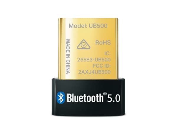 TP-Link UB500, Trådlös, USB Type-A, Bluetooth, Svart