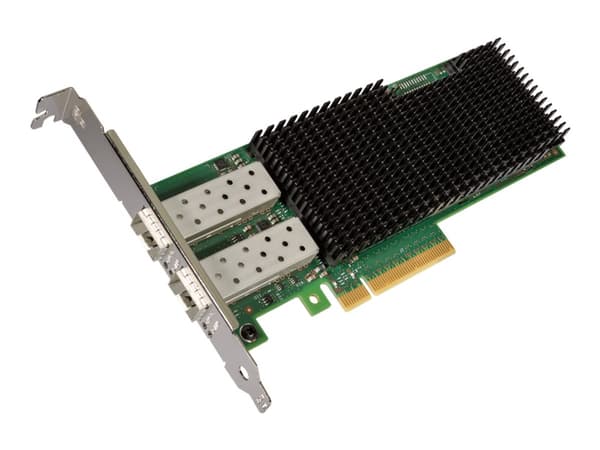 Intel Ethernet-verkkosovitin XXV710-DA2 - Verkkosovitin - PCIe 3.0 x8 Low Profile - 25 Gigabitin SFP28 x 2