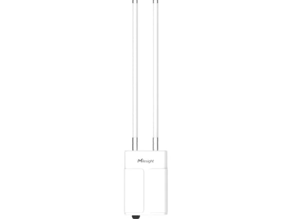 MILESIGHT Milesight UG67-L04EU Outdoor LoraWan Gateway med LTE IP67 modem Wi-Fi GPS PoE MQTT VPN Programmerbar i Python SDK Node-RED 2* Intern antenn Hvit