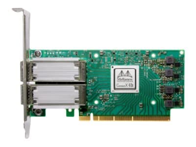 NVIDIA ConnectX-6 Dx MCX623106AN-CDAT - Nätverksadapter - PCIe 4.0 x16 - 100 Gigabit QSFP56 x 2 Grön