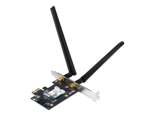 ASUS PCE-AX1800 - Nettverksadapter - PCIe - 802.11a, 802.11b/g/n, 802.11ax, Bluetooth 5.2