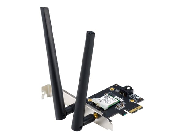 ASUS PCE-AX1800 - Nätverksadapter - PCIe - 802.11a, 802.11b/g/n, 802.11ax, Bluetooth 5.2