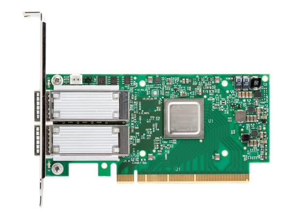 NVIDIA ConnectX-5 EN MCX512A-ACUT - Nettverksadapter - PCIe 3.0 x16 - 25 Gigabit SFP28 x 2 Flerfarget