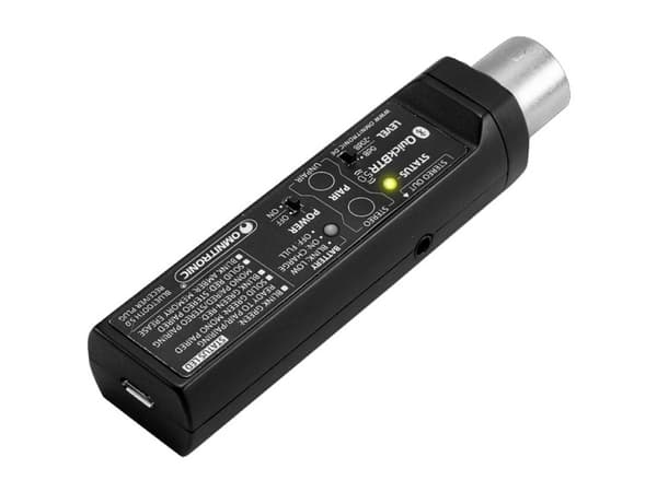 OMNITRONIC QuickBTR-5.0 XLR AptX Bluetooth 5.0-mottaker (13072197)