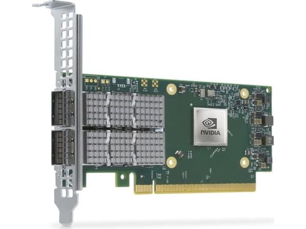 NVIDIA ConnectX-6 Dx EN - Crypto disabled - nätverksadapter - PCIe 4.0 x16 - 100 Gigabit QSFP56 x 2