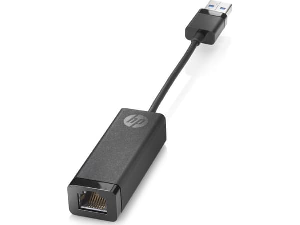 HP USB 3.0 to RJ45 Adapter G2 - Nätverksadapter - USB 3.0 - Gigabit Ethernet x 1 - för HP 245 G10 Notebook, 250 G9 Notebook; Fortis 11 G9 Q Chromeboo