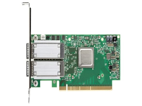 Mellanox ConnectX-5 V2 - Nätverksadapter - PCIe - 10Gb Ethernet / 25Gb Ethernet SFP28 x 2 - för PowerEdge R440, R540, R640, R650, R6525, R740, R750,
