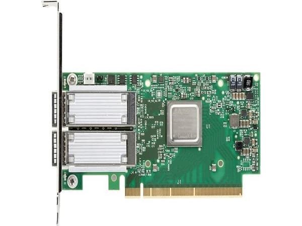 Mellanox ConnectX-5 V2 - Nätverksadapter - PCIe - 10Gb Ethernet / 25Gb Ethernet SFP28 x 2 - för PowerEdge R440, R540, R640, R650, R6525, R740, R750,