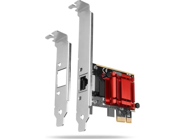 Axagon PCEE-GIX, Sisäinen, Langallinen, PCI Express, Ethernet, 5000 Mbit/s