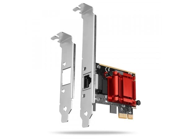 Axagon PCEE-GIX, Sisäinen, Langallinen, PCI Express, Ethernet, 5000 Mbit/s