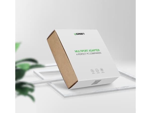 Ugreen 20265, Koblet med ledninger (ikke trådløs), USB, Ethernet, 1000 Mbit/s