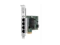 Miniatyrbild 1 av 5: Broadcom BCM5719 - Nätverksadapter - PCIe 2.0 x4 - Gigabit Ethernet x 4 - för Apollo 4200 Gen10; ProLiant DL20 Gen10, DL325 Gen10, DL360 Gen10, DL380