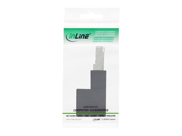 InLine 69991B, Koblet med ledninger (ikke trådløs), Ethernet, 10000 Mbit/s, Sort