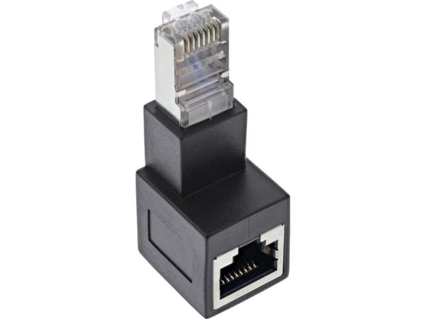 InLine 69991B, Koblet med ledninger (ikke trådløs), Ethernet, 10000 Mbit/s, Sort