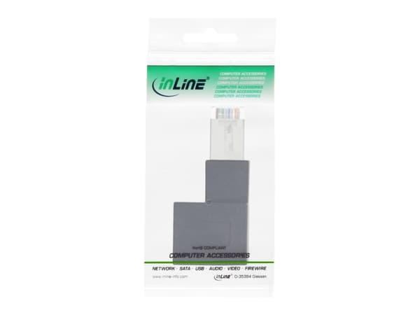 InLine 69991C, Kabel, Ethernet extension Gen 2, Ethernet, 10000 Mbit/s, Svart