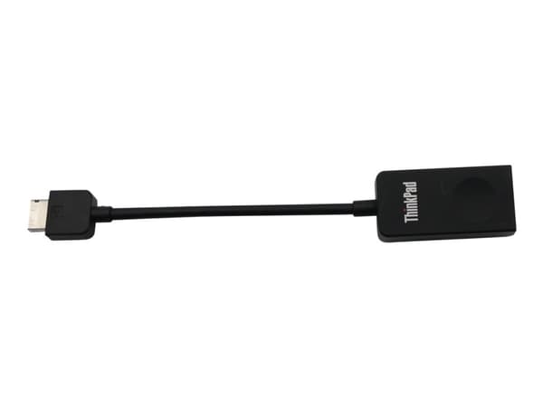 Lenovo ThinkPad Ethernet Extension Adapter Gen 2 - Nettverkadapterkabel - RJ-45 (hunn) til forlengelseskontakt for Lenovo Ethernet (hann) - FRU - for