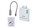Pikkukuva 4 / 5: i-tec Metal C31METALGLAN, johtoliitin, USB Type-C, Ethernet, 1000 Mbit/s, musta, vihreä