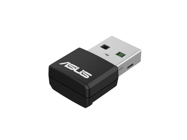 ASUS USB-AX55 Nano - Nettverksadapter - USB 2.0 - Wi-Fi 5, Wi-Fi 6