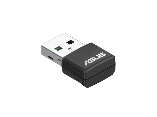 ASUS USB-AX55 Nano - Nettverksadapter - USB 2.0 - Wi-Fi 5, Wi-Fi 6