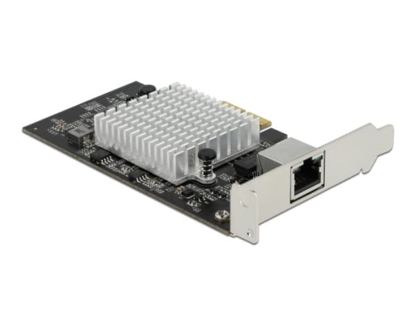 Delock - Nettverksadapter - PCIe 3.0 x2 lav profil - 10M/100M/1G/2.5G/5G/10 Gigabit Ethernet