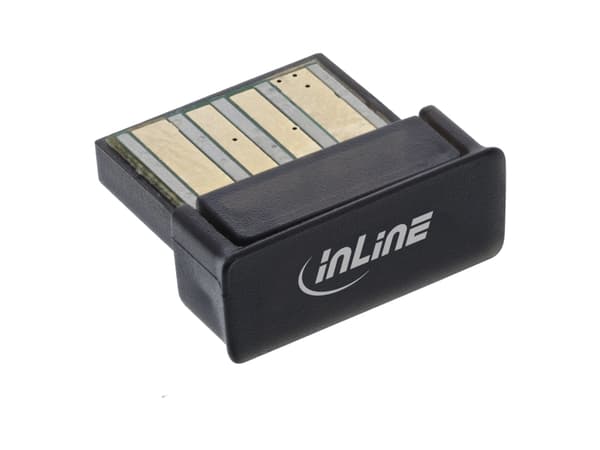 InLine 41322I, Trådlös, USB, Bluetooth, 10 Mbit/s, Svart Svart