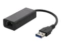 Miniatyrbild 1 av 5: DELTACO USB3-GIGA5 - Nätverksadapter - USB 3.0 - Gigabit Ethernet - svart