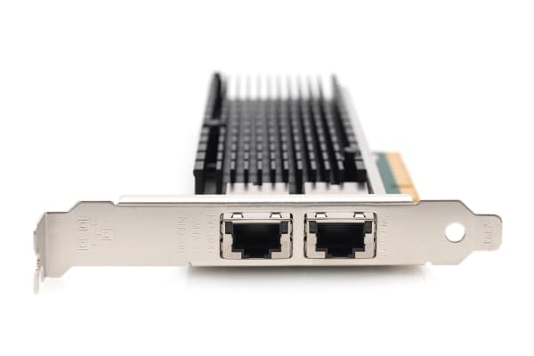DIGITUS - Nettverksadapter - PCIe - 10 Gigabit Ethernet x 2