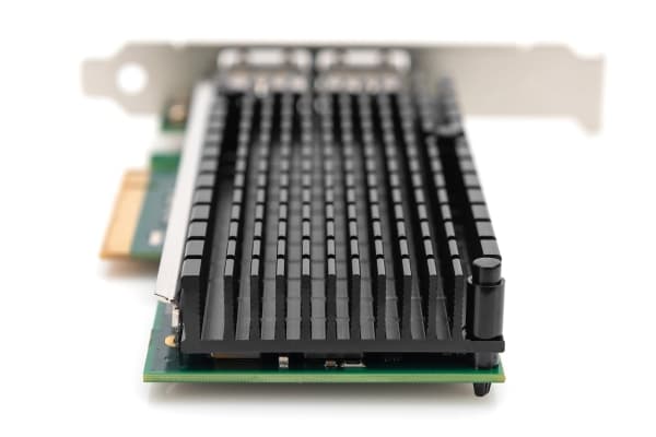 DIGITUS - Nettverksadapter - PCIe - 10 Gigabit Ethernet x 2
