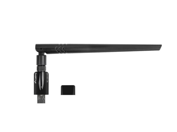 Lanberg NC-1200-WIE - Nätverksadapter - USB 3.0 - Wi-Fi 5