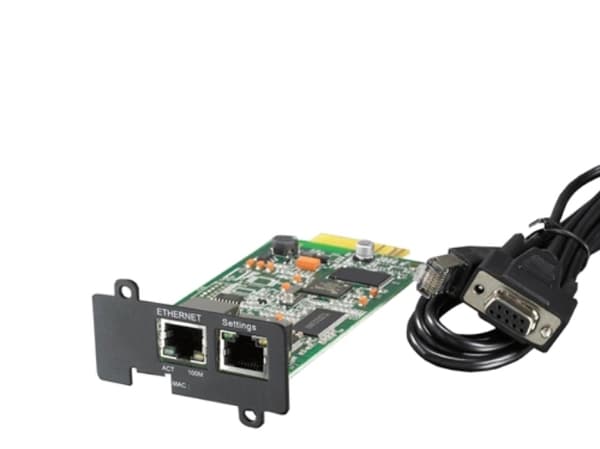 Dell - Adapter for fjernstyrt administrasjon - 100Mb LAN - 100Base-TX - karbon sort - for PowerEdge 1950, 29XX, R410, R610, R710, T100, T110, T310, T