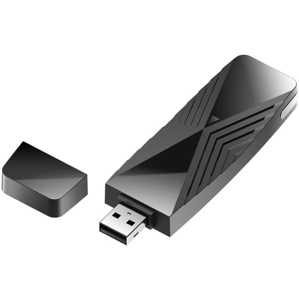 D-Link DWA-X1850 Wi-Fi 6 AX1800 USB-a Sort