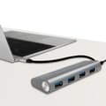 Miniatyrbild 5 av 6: LogiLink USB-C 4-port USB-hub