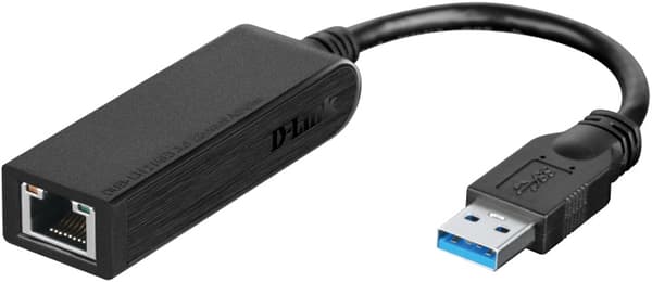 D-Link USB 3.0-nettverksadapter (DUB-1312) Sort