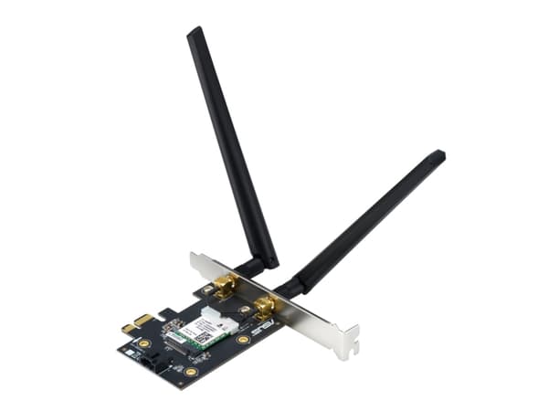 ASUS PCE-AXE5400 - Nettverksadapter - PCIe - Bluetooth 5.2, 802.11ax (Wi-Fi 6E)