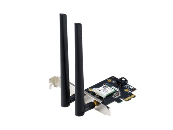 ASUS PCE-AXE5400 - Nettverksadapter - PCIe - Bluetooth 5.2, 802.11ax (Wi-Fi 6E)