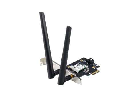 ASUS PCE-AXE5400 - Nettverksadapter - PCIe - Bluetooth 5.2, 802.11ax (Wi-Fi 6E)