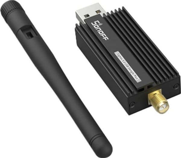 Sonoff CC2531, Trådlös, USB, ZigBee, Grön, Metallisk