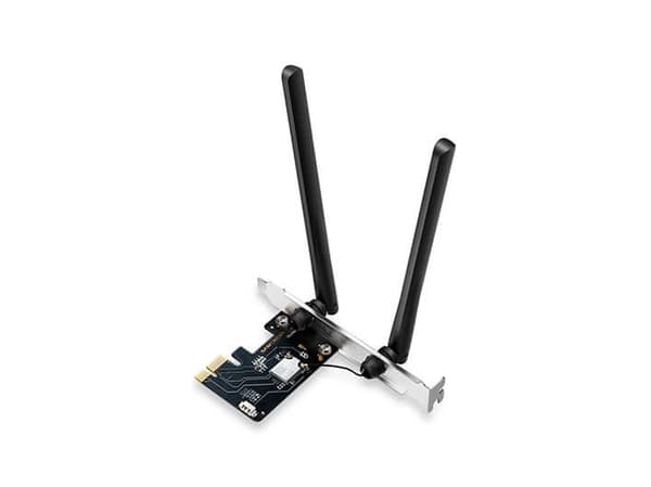 Mercusys MA86XE, Intern, Ledning & Trådløs, PCI Express, WLAN / Bluetooth, 5400 Mbit/s, Sort