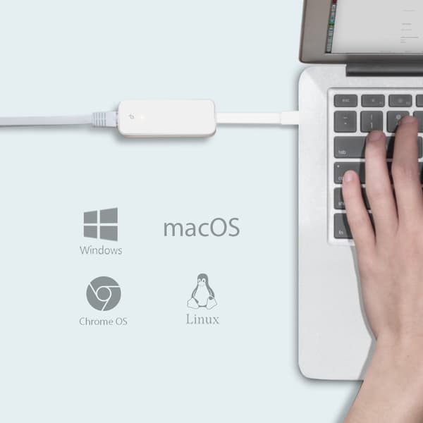 tplink USB 3.0 Type-C til Gigabit Ethernet-nettverksadapter