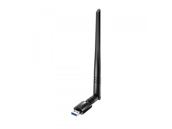 Cudy WU1400, Trådløs, USB, WLAN, Wi-Fi 5 (802.11ac), 867 Mbit/s, Sort Sort