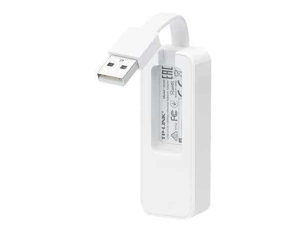TP-Link UE200, Langallinen, USB, Ethernet, 100 Mbit/s, Sininen, Valkoinen