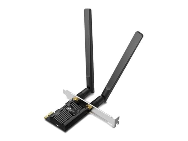 TP-Link Archer TX20E, Sisäinen, Langaton, PCI Express, WLAN / Bluetooth, 1800 Mbit/s, Musta
