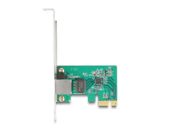 Delock - Nätverksadapter - PCIe 2.1 låg profil - 2.5GBase-T x 1
