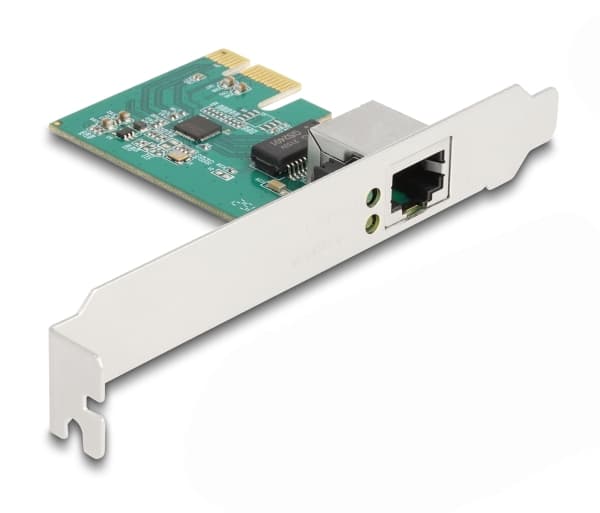 Delock - Nätverksadapter - PCIe 2.1 låg profil - 2.5GBase-T x 1