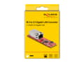 Miniatyrbild 5 av 5: Delock - Nätverksadapter - M.2 2280 - 2.5GBase-T x 1