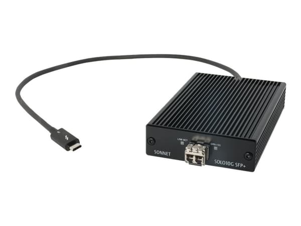 Sonnet Solo10G SFP+ - Thunderbolt 3 Edition - nätverksadapter - Thunderbolt 3 - 10GBase-SR x 1