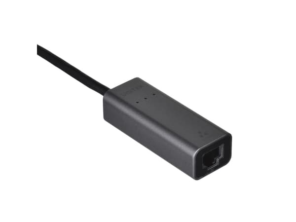 Unitek U1313C - Nettverksadapter - USB-C / USB-A - 10M/100M/1G/2,5 Gigabit Ethernet - romgrå
