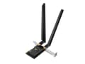Miniatyrbilde 1 av 5: TP-Link Archer TXE72E, Intern, Koblet med ledninger (ikke trådløs), PCI Express, WLAN / Bluetooth, 2402 Mbit/s, Sort